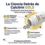 CALCITRIN GOLD – 60 CÁPSULAS – SOPORTE ÓSEO AVANZADO – ✅ ENVÍO GRATIS