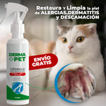 DermaPET™🐶🐱 Adiós al dolor y la irritación por alergias - solución efectiva♥