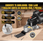 🛠️ MULTICUT™ - DE AMOLADORA A MULTIHERRAMIENTA (CORTA • LIJA • PULE) ⭐