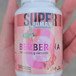 Berberina HCL™ - Cápsulas de Equilibrio de la Glucosa y Prevención Diabética con Canela y Cúrcuma (150 Cápsulas)