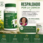🌿 Rhodiola Rosea Premium | Energía Natural y Bienestar Diario⚡| 60 Cápsulas