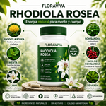 🌿 Rhodiola Rosea Premium | Energía Natural y Bienestar Diario⚡| 60 Cápsulas